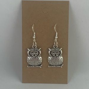Owl Dangle Earrings
